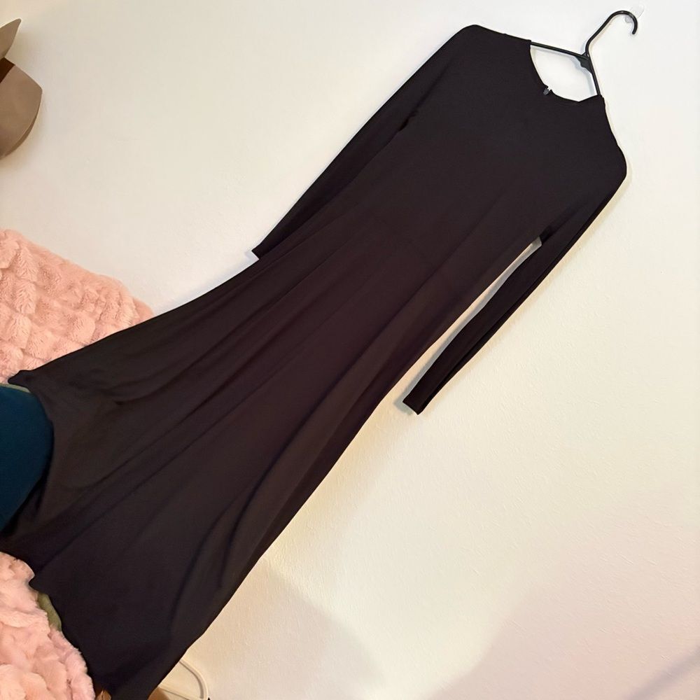COS Black Maxi Dress